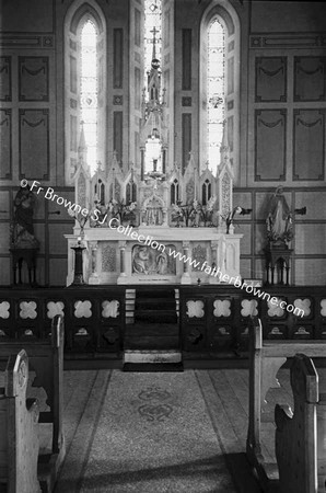 INTERIOR OF CHURCH  HIGH ALTAR